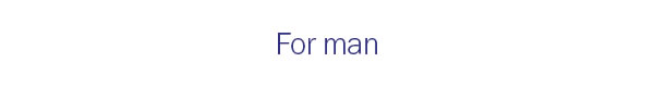 For man