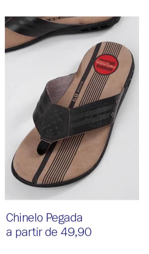 chinelo pegada a partir de 49,90