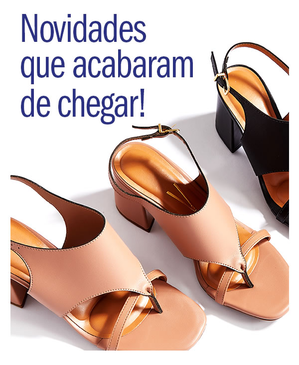 Novidades! Chegou agora!