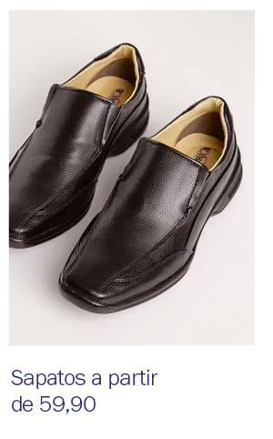 Sapatos a partir de 59,90