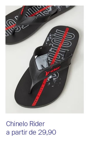 Chinelo Rider a partir de 29,90