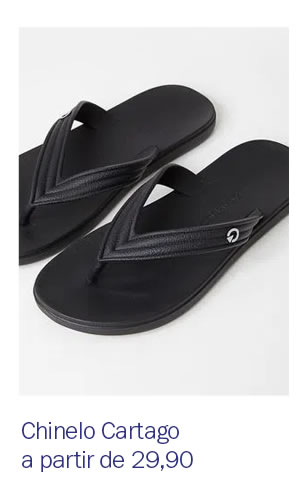 Chinelo Cartago a partir de 29,90