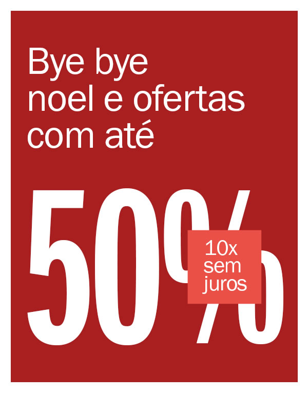 Bye Bye Noel - Ofertas com até 50% off