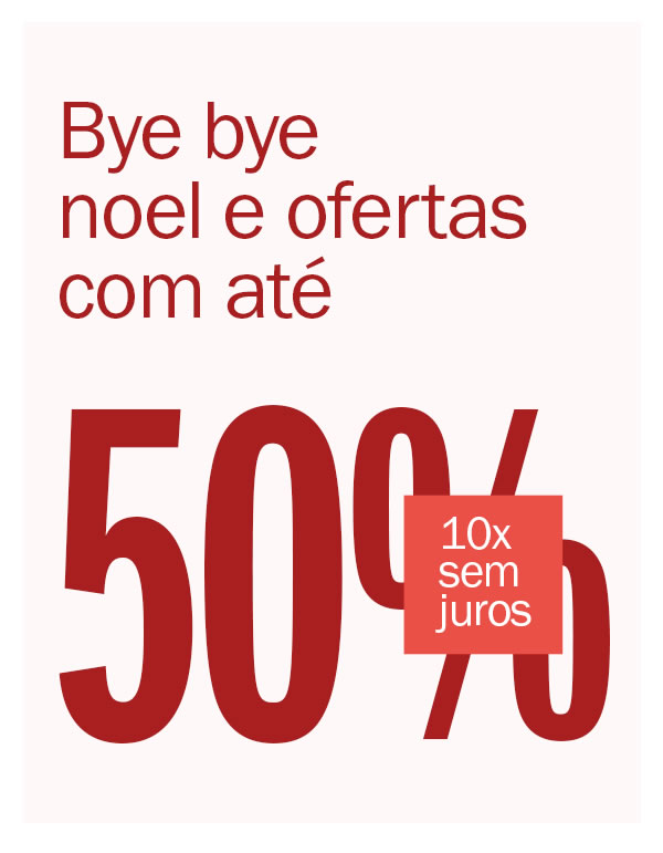 Bye Bye Noel - Ofertas com até 50% off