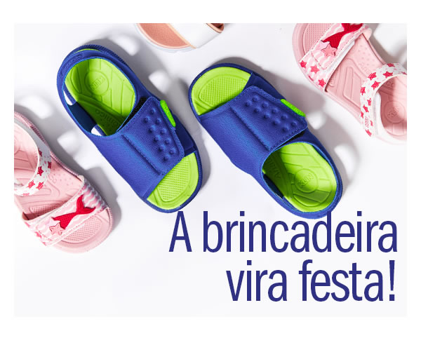 A brincadeira vira festa!
