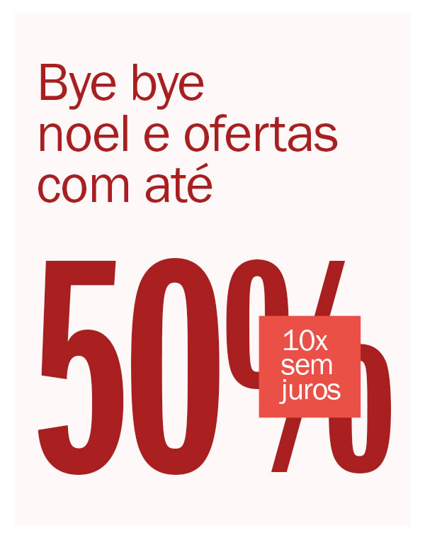 Bye Bye Noel - Ofertas com até 50% off