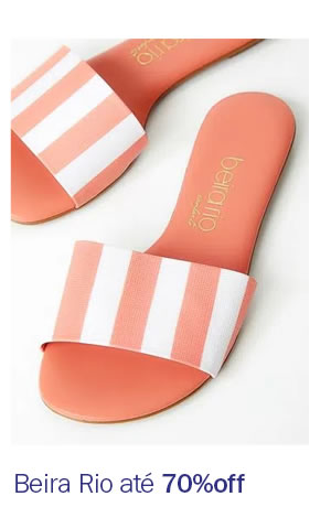 Beira rio até 70% OFF
