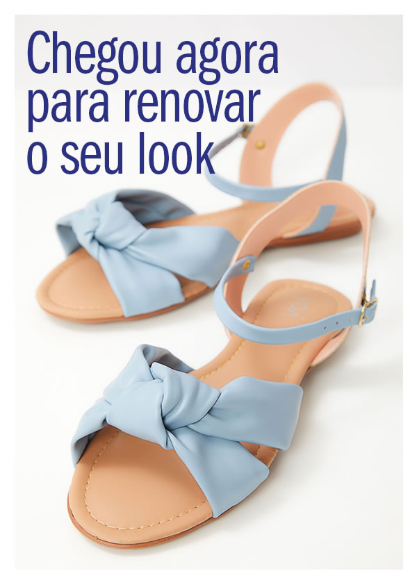 Chegou agorinha para renovar o seu look