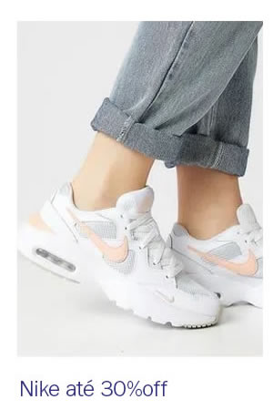 Nike até 30% off