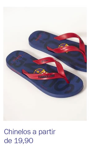 Chinelos masculinos a partir de 19,90