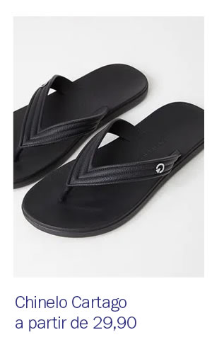 Chinelo Cartago a partir de 29,90
