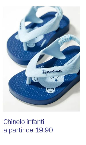 chinelo Infantil a partir de 
19,90
