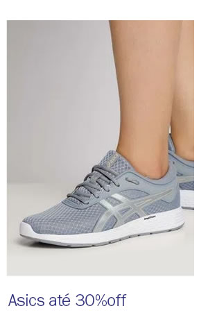 Asics até 30%