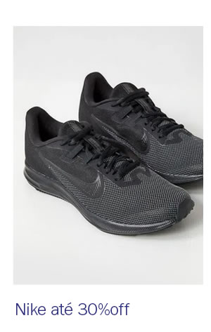 Nike até 30% off
