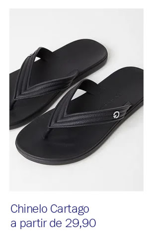 Chinelo Cartago a partir de 29,90
