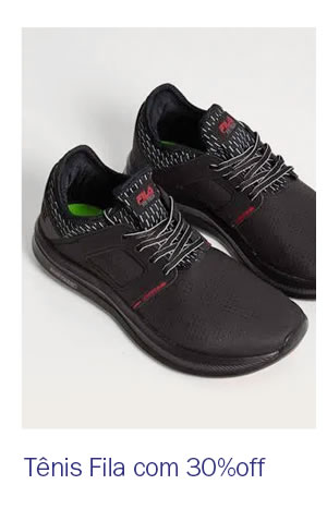 Tênis Fila masculino com 30% OFF
