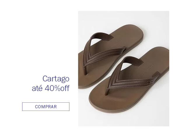 Cartago até 40% OFF
