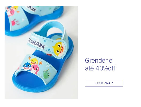 Grendene até 40% OFF