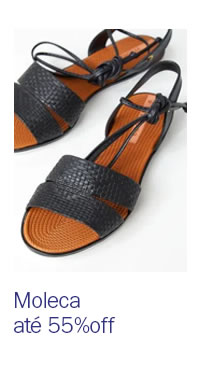 Moleca até 55% OFF
