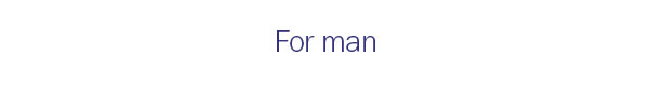 For man