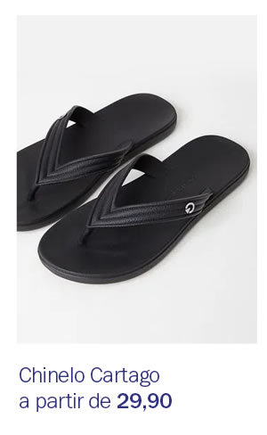 Chinelo Cartago a partir de 29,90