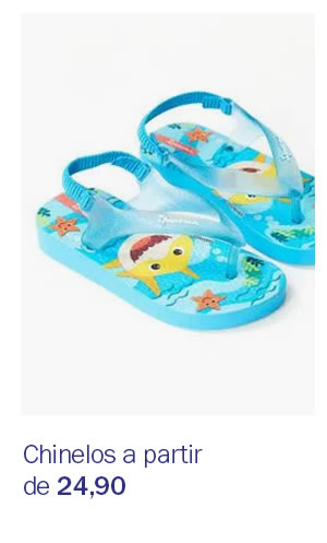 Chinelo infantil a partir de 24,90
