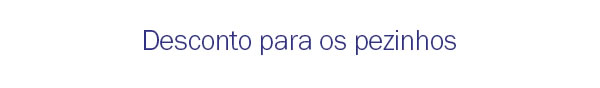 Descontos para o spezinhos