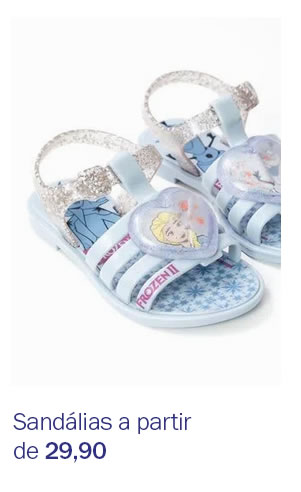 Sandalinhas  a partir de 29,90