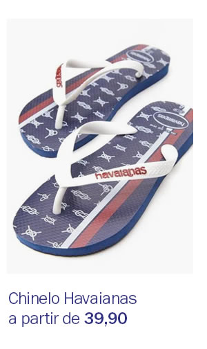 chinelo havaianas a partir de 39,90