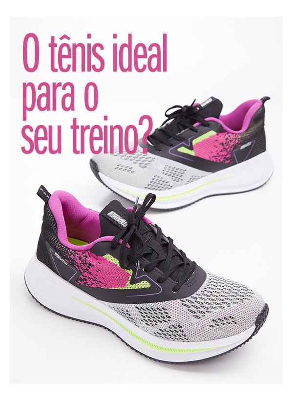 O tênis ideal para o seu treino?