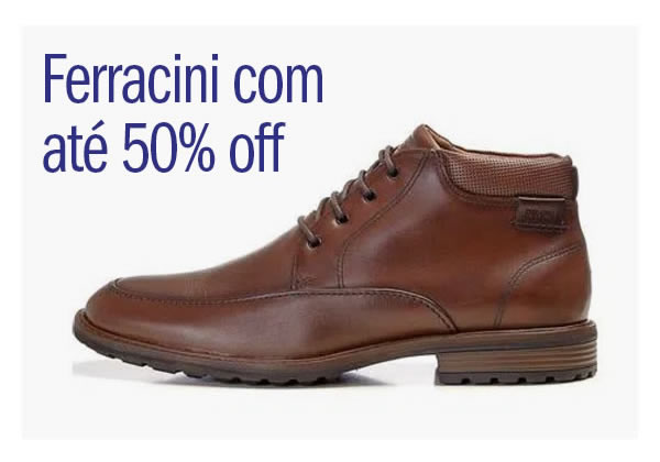 Ferracini com até 50% off
