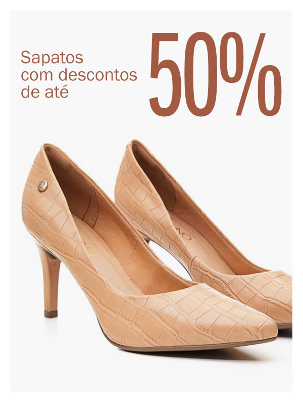 o melhor preço em sapatos! até 50% OFF
