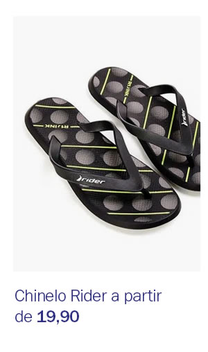 Chinelo Rider a partir de 19,90