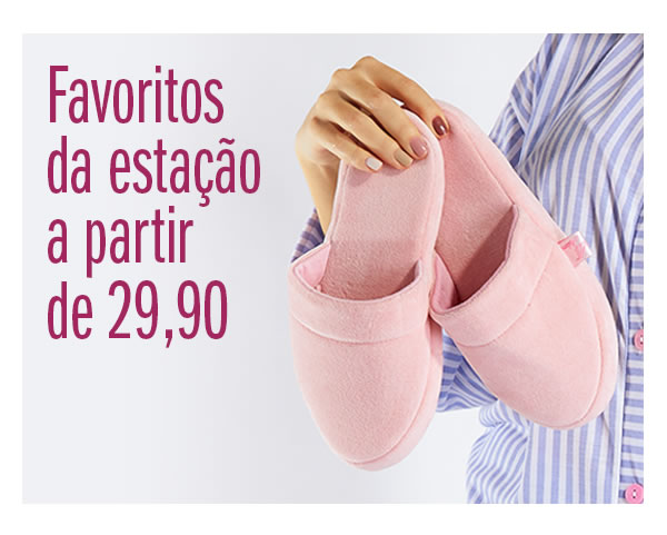 os Favoritos da estação a partir de 29,90