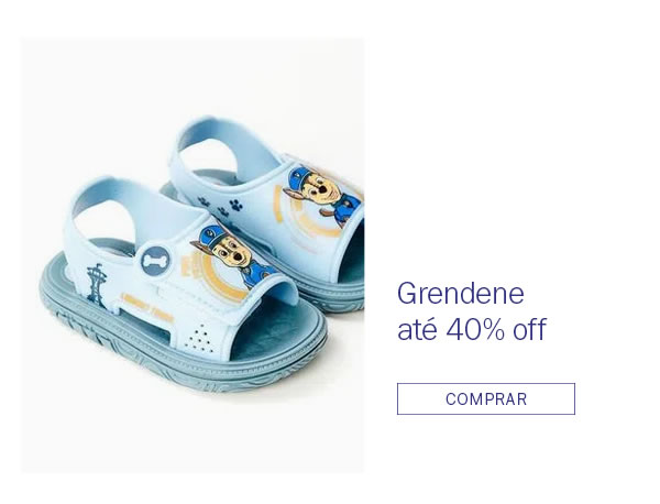 Grendene até 40% OFF