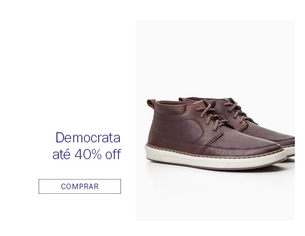 Democrata até 40% OFF