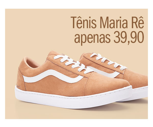 Oferta do dia! Tênis Maria rê apenas 39,90
