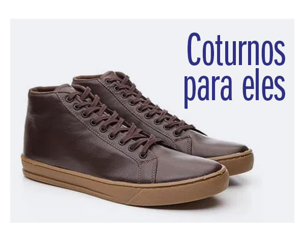 Coturno para eles a partir de 99,90