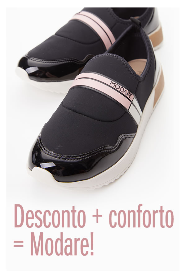 Desconto + Conforto= Modare