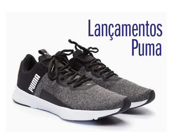 Lançamentos Puma a partir de 199,90
