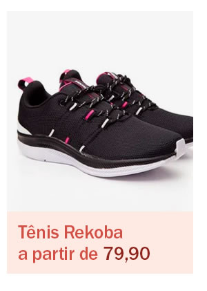 Tênis rekoba a partir de 79,90