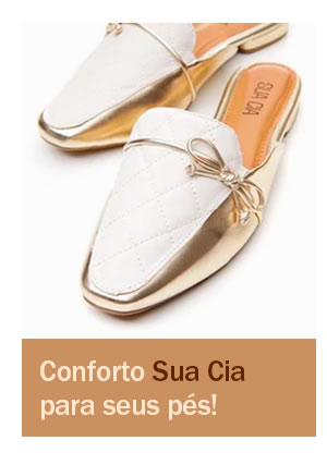 Conforto sua cia para seus pés