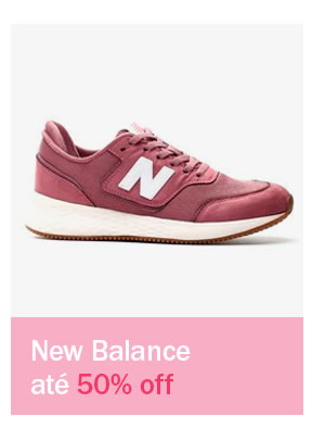New balance até 50% OFF