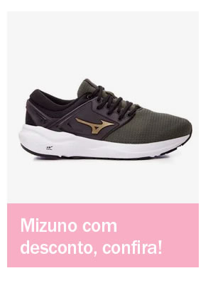 Mizuno com desconto