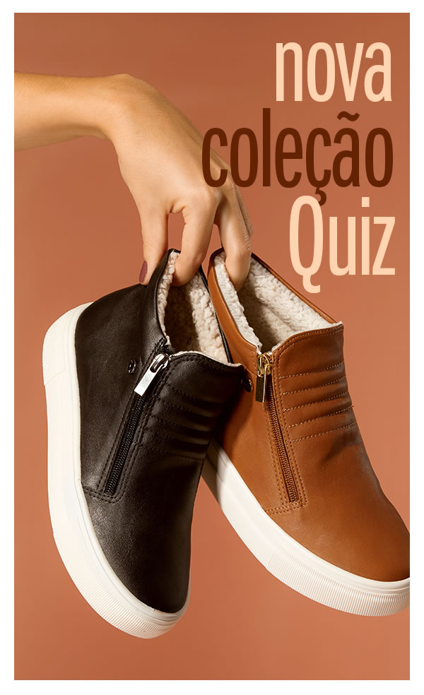 Nova coleção Quiz - Conforto e estilo para o seu inverno