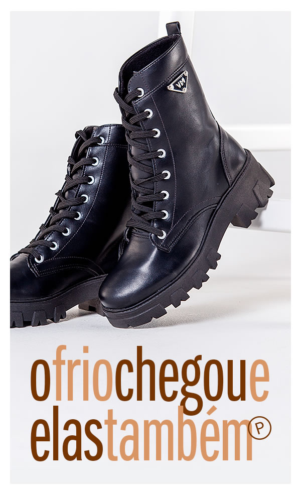 O frio chegou e elas também! Reposição das botas mais desejadas! 

