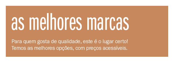 Os melhores marcas