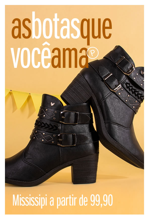 As botas que você AMA da Mississipi a partir de 99,90