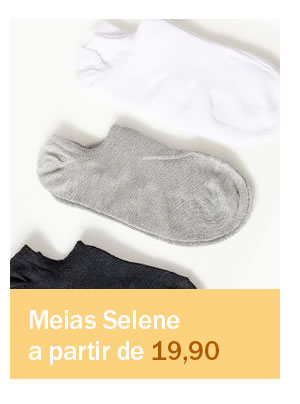 Festival de meias Selene a partir de 19,90