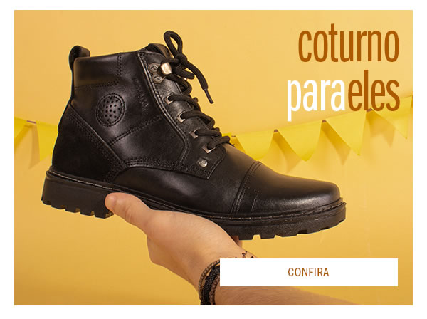 Coturno para eles